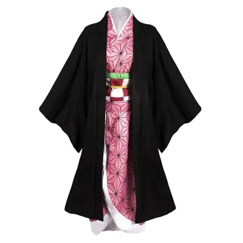 Anime Cosplay Nezuko - Kostum Cosplay Anime Kamado Nezuko Kimono