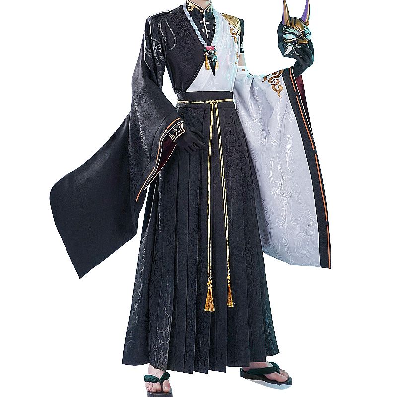 Queen Anime Cosplay - Kostum Halloween XIAO Game Genshin Impact