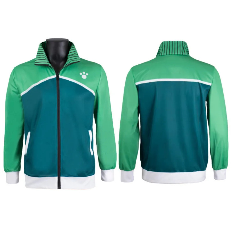 Anime Cosplay List - Hoodie 3D Unisex dengan Ritsleting, Sweater