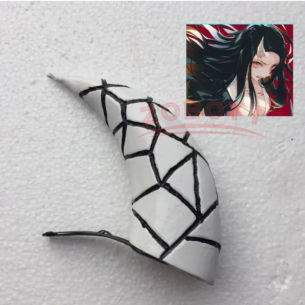 Anime Cosplay Nezuko - Kostum Cosplay Anime Nezuko, Aksesoris Kepala
