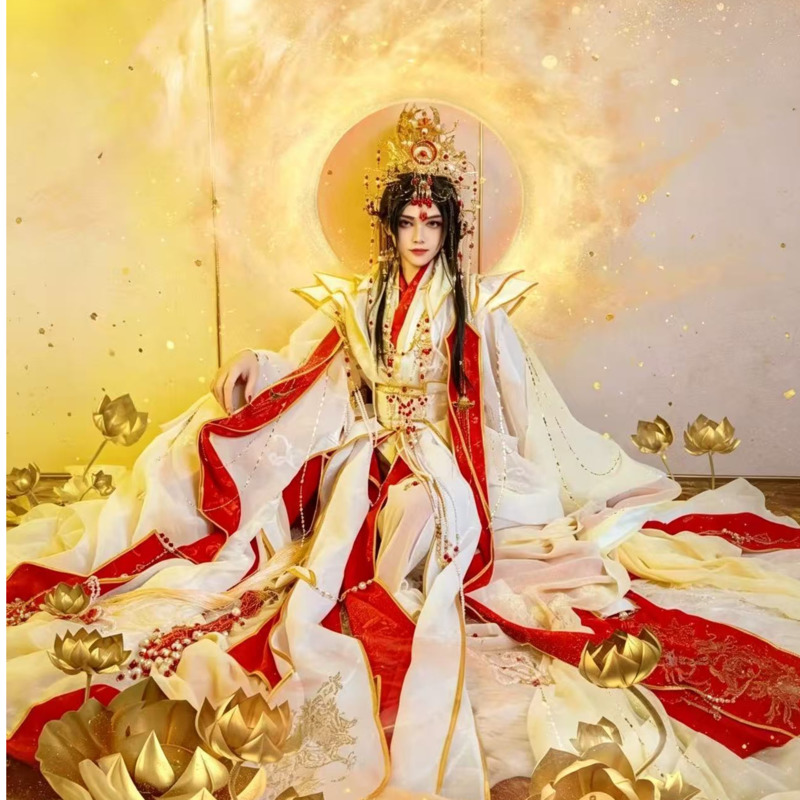 Queen Anime Cosplay - Kostum Cosplay Halloween Gaya Kuno Xie