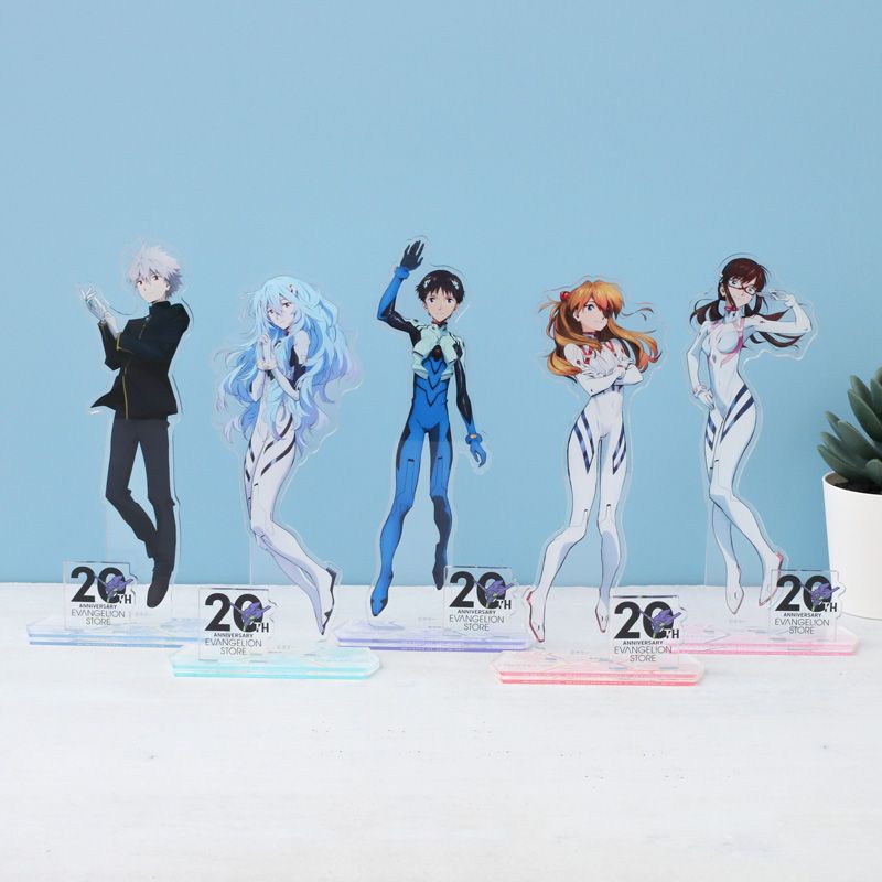 Cosplay Anime Online - 5Pcs Set Stand Akrilik Neon Genesis
