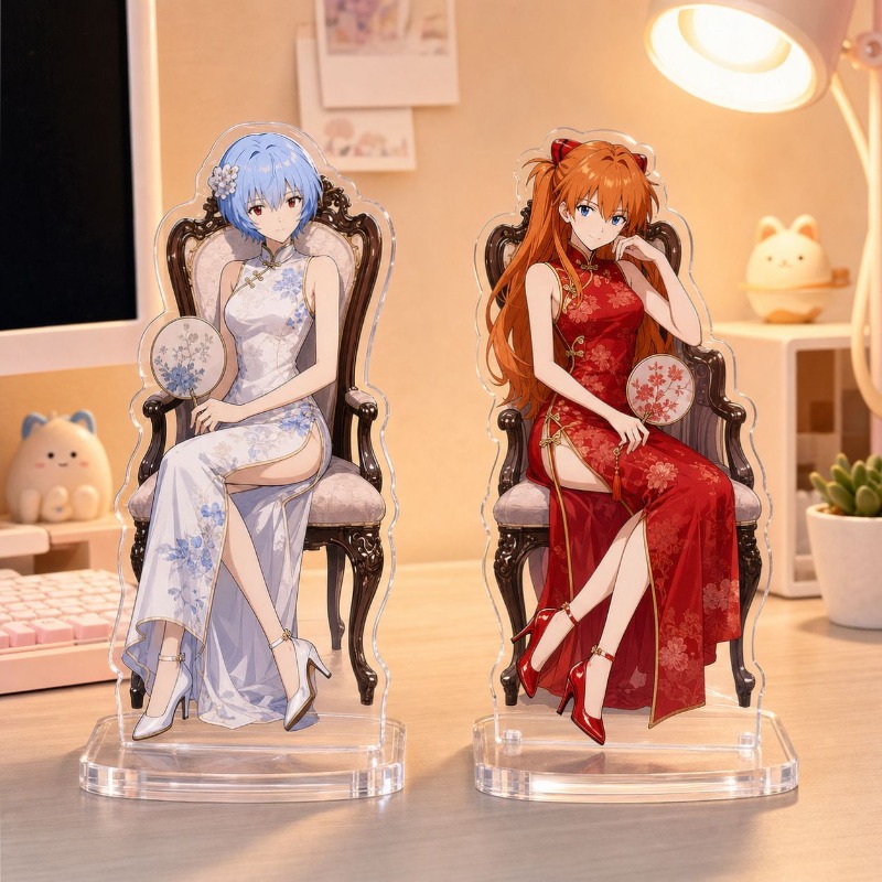 Cosplay Anime Online - Figur Stand Akrilik EVA Baru Asuka