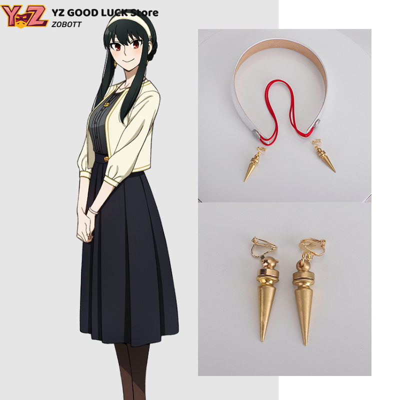 Anime Cosplay Yor - Aksesoris Cosplay Anime Yor Forger Black