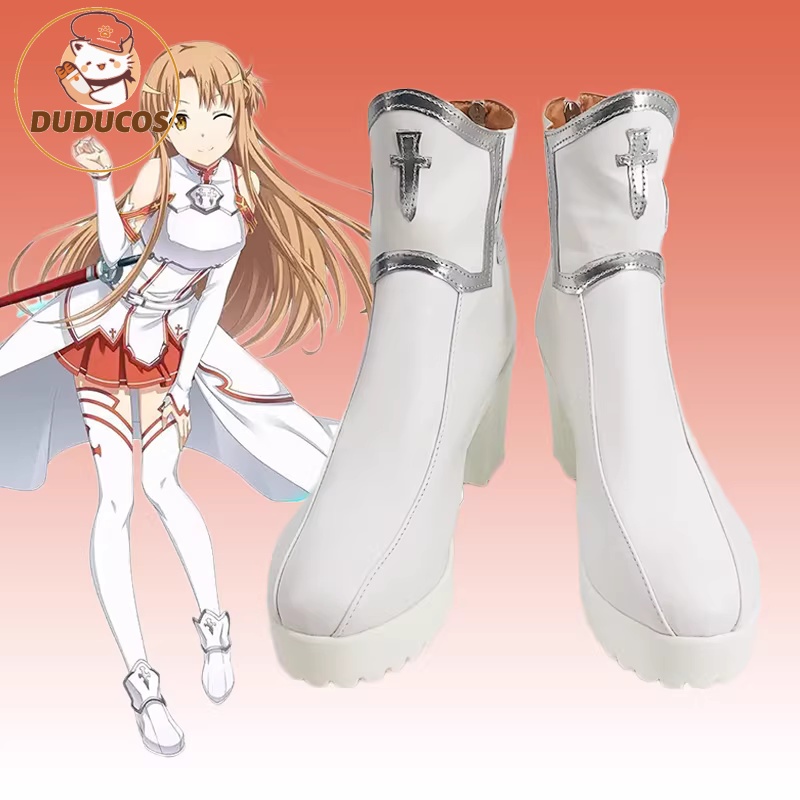 Cosplay Anime Online - Sepatu Cosplay Yuuki Asuna Anime Sword