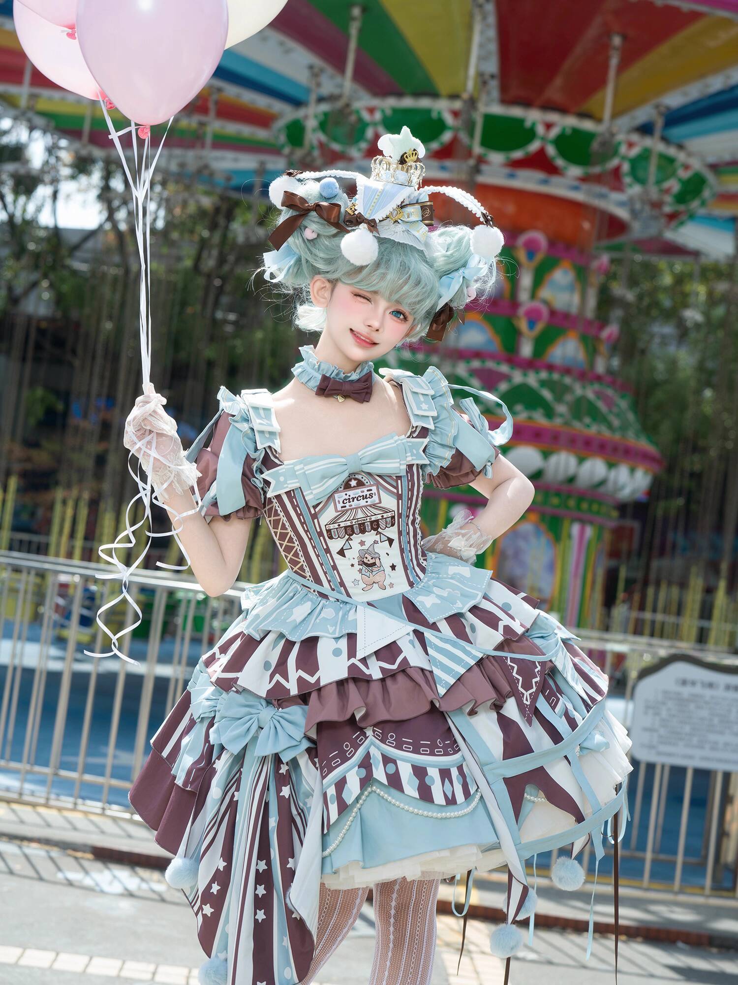 Rok Lolita Pembuka Karnaval Fi - Queen Anime Cosplay ulasan dan harga