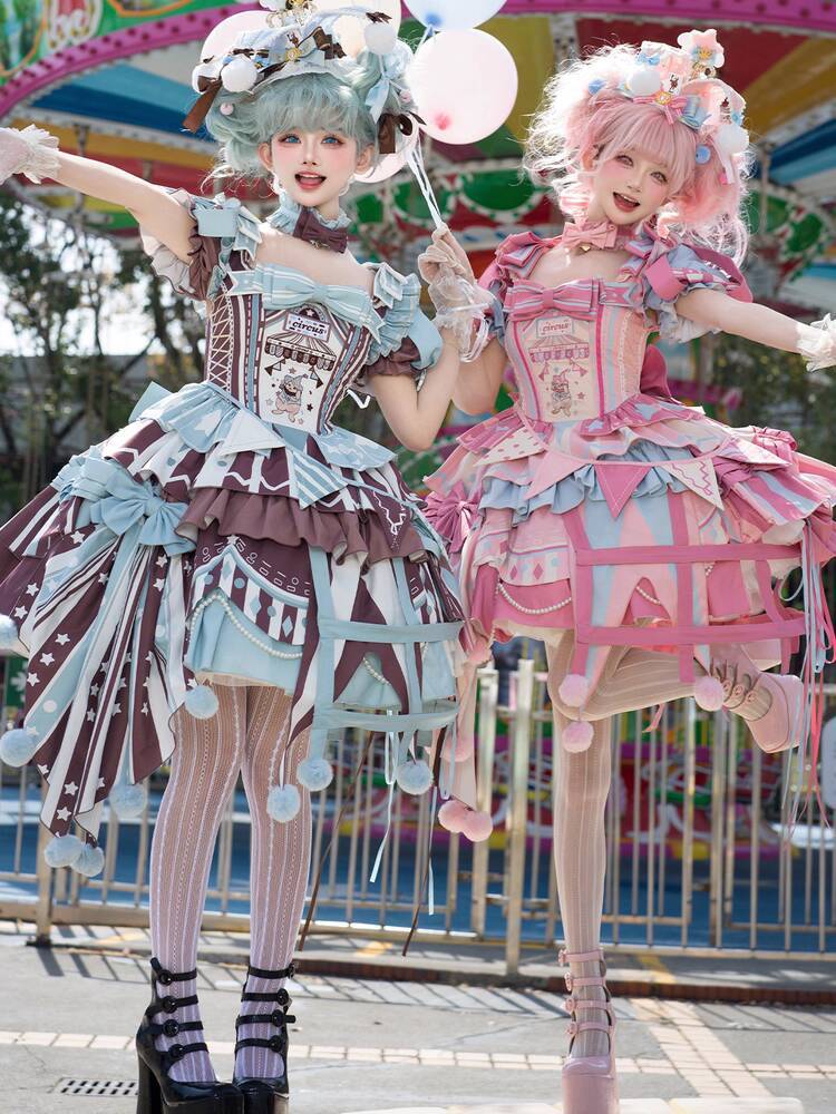 Rok Lolita Pembuka Karnaval Fi - Queen Anime Cosplay ulasan dan harga