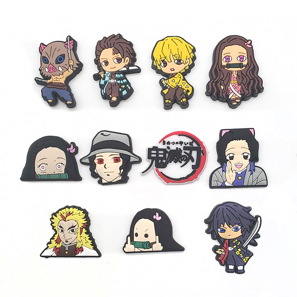 11 Buah Set Figur Anime Kartun - Anime Cosplay Nezuko ulasan dan harga
