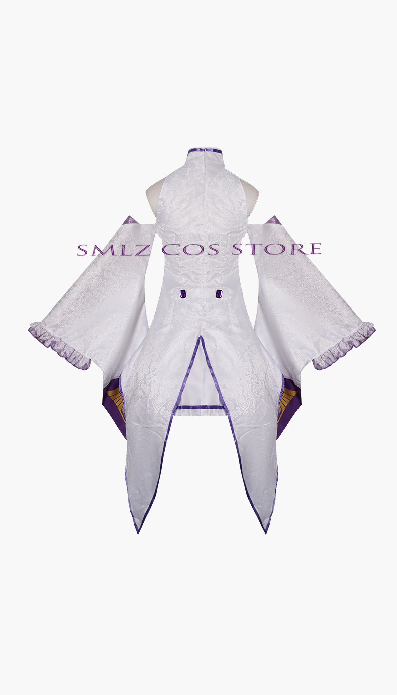 Kostum Cosplay Emilia Anime Re - Anime Cosplay Outfits For Women ulasan dan harga