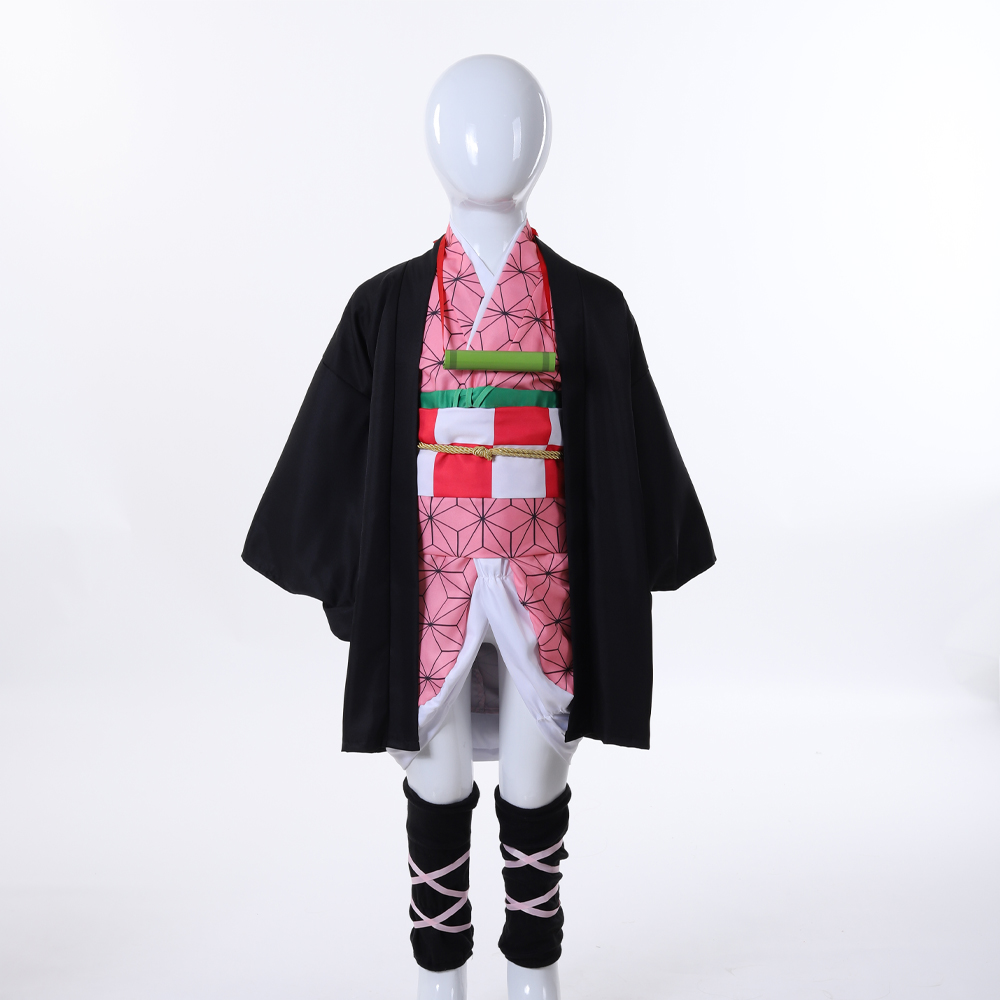 Set Cosplay Nezuko Kamado Leng - Anime Cosplay Nezuko ulasan dan harga