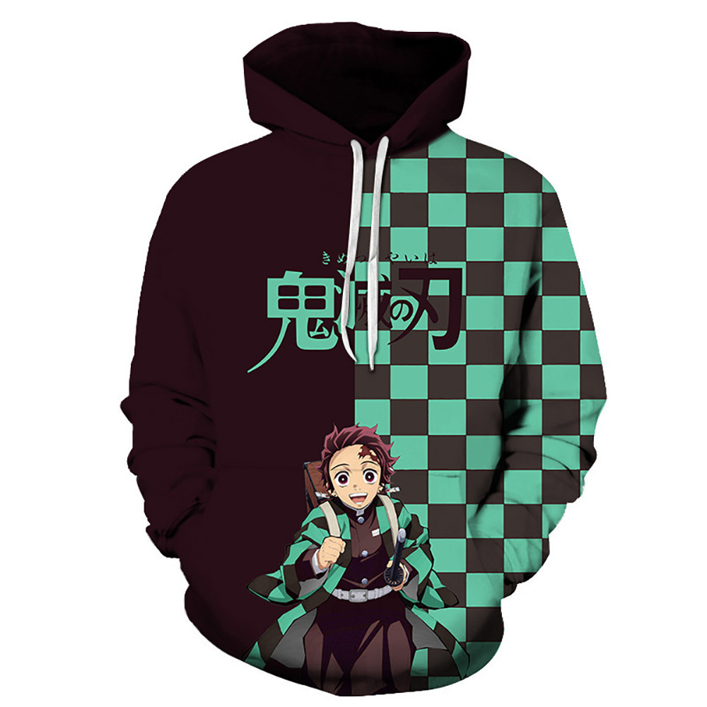 Jaket Hoodie Cetak 3D Demon Sl - Anime Cosplay Nezuko ulasan dan harga