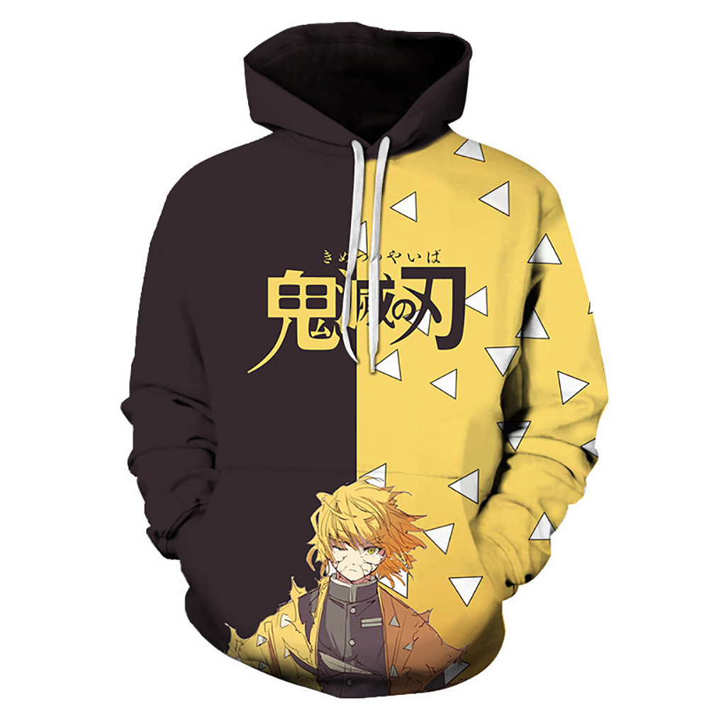Jaket Hoodie Cetak 3D Demon Sl - Anime Cosplay Nezuko ulasan dan harga