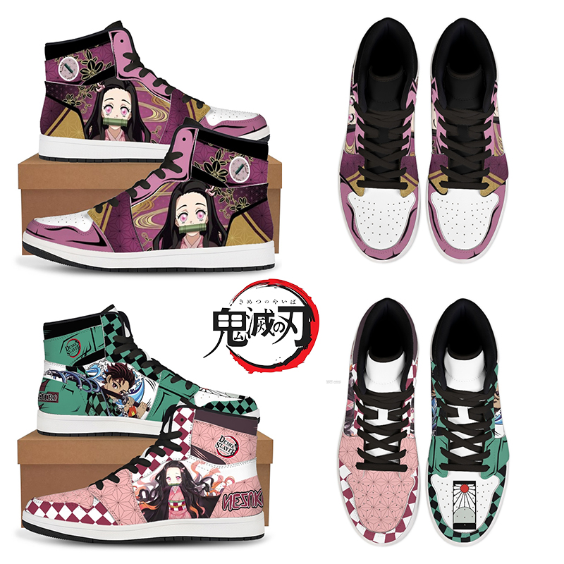 Sepatu Anime Fashion Demon Sla - Anime Cosplay Nezuko ulasan dan harga