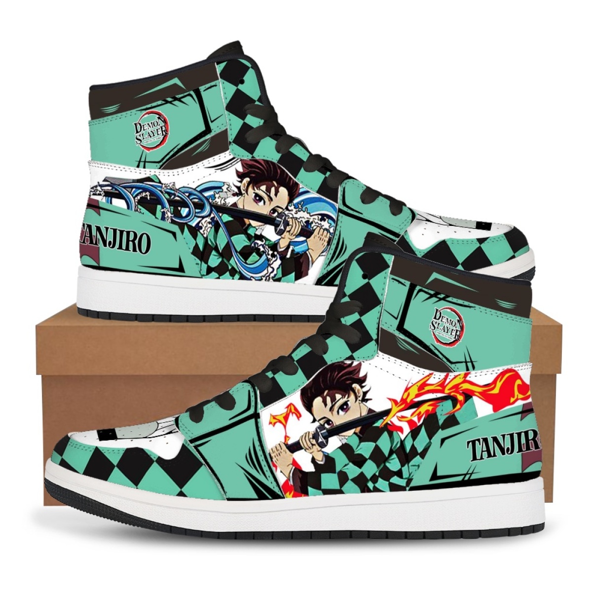 Sepatu Anime Fashion Demon Sla - Anime Cosplay Nezuko ulasan dan harga