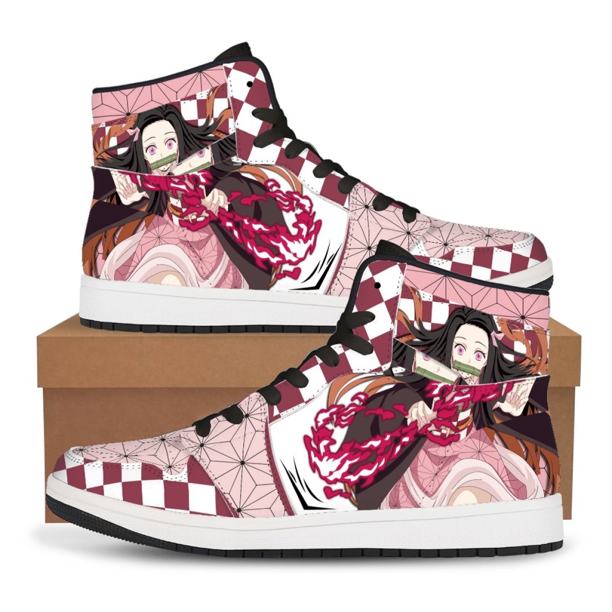 Sepatu Anime Fashion Demon Sla - Anime Cosplay Nezuko ulasan dan harga