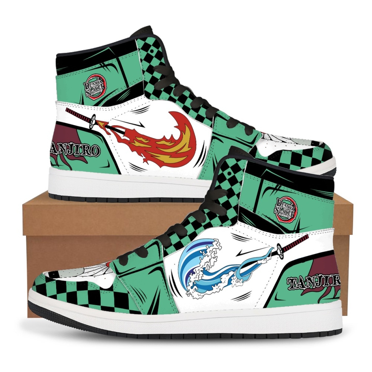 Sepatu Anime Fashion Demon Sla - Anime Cosplay Nezuko ulasan dan harga