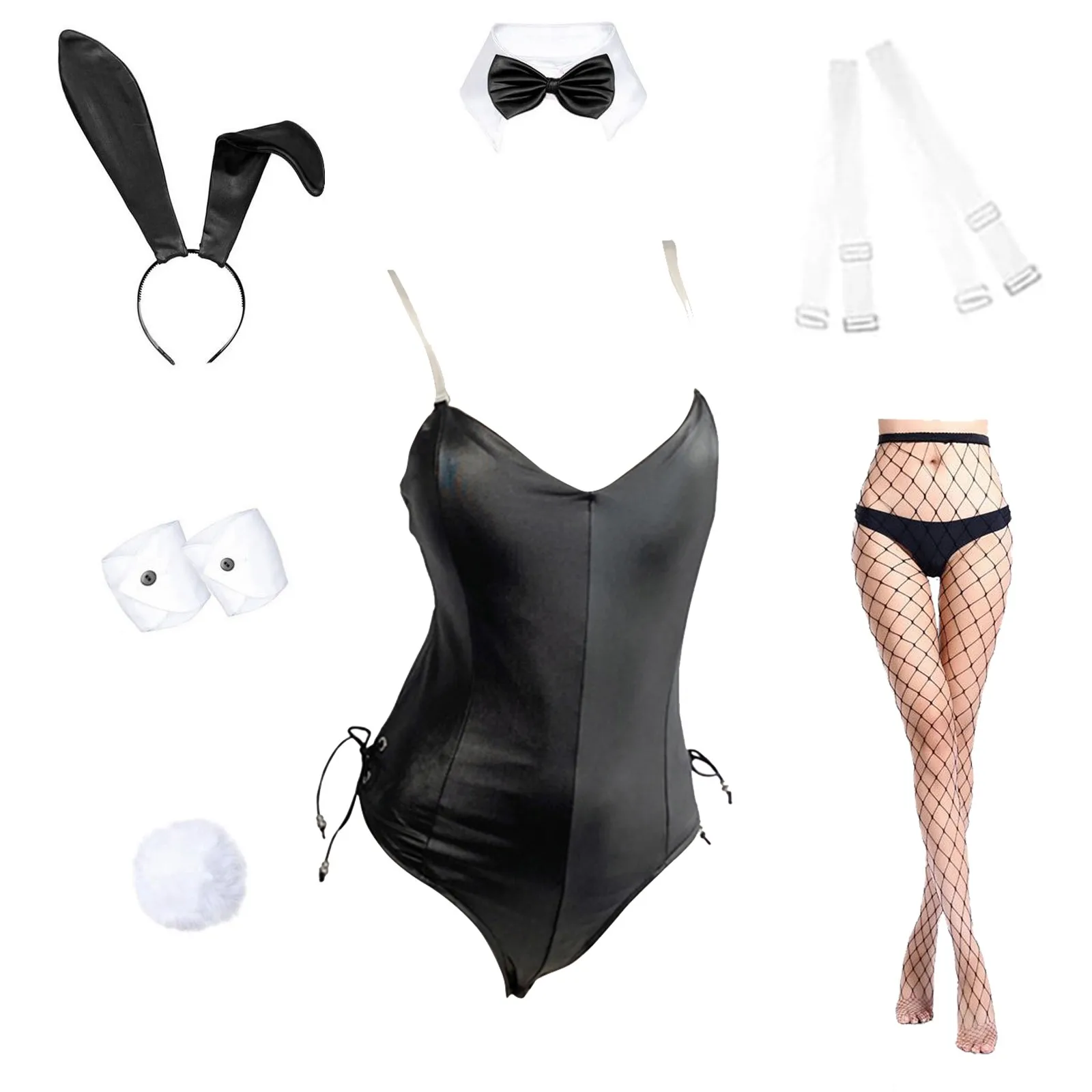 Setelan Anak Perempuan Kelinci - Anime Cosplay Bodysuit ulasan dan harga