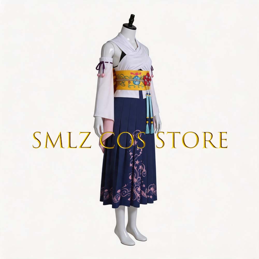 Smlz FFX Yuna Cosplay Anime FF - Anime Cosplay Outfits For Women ulasan dan harga