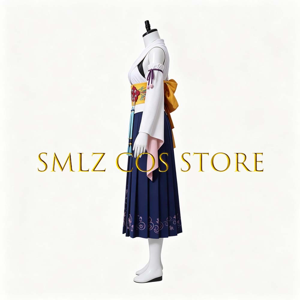 Smlz FFX Yuna Cosplay Anime FF - Anime Cosplay Outfits For Women ulasan dan harga