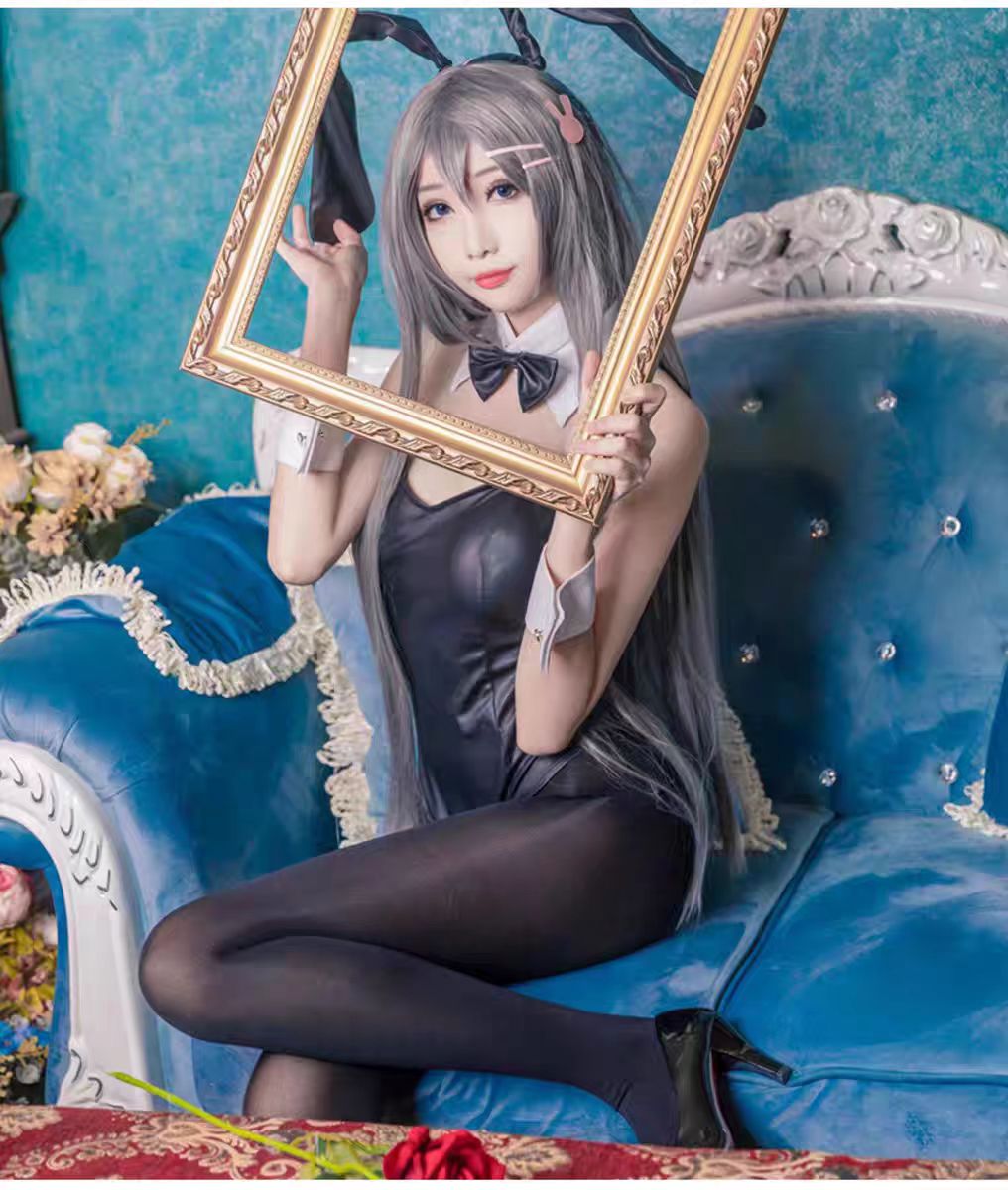 Kostum Cosplay Gadis Kelinci S - Anime Cosplay Bodysuit ulasan dan harga