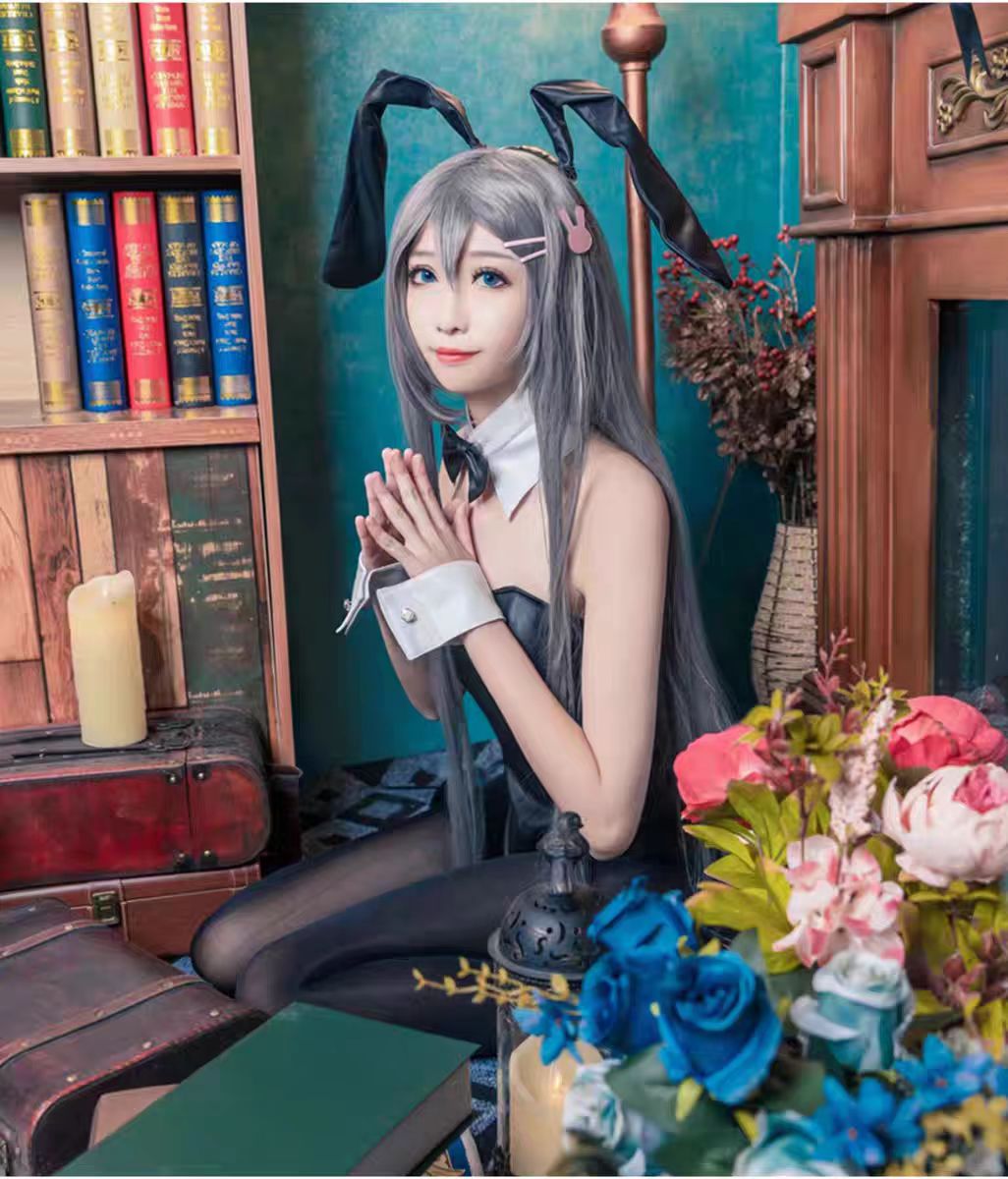 Kostum Cosplay Gadis Kelinci S - Anime Cosplay Bodysuit ulasan dan harga