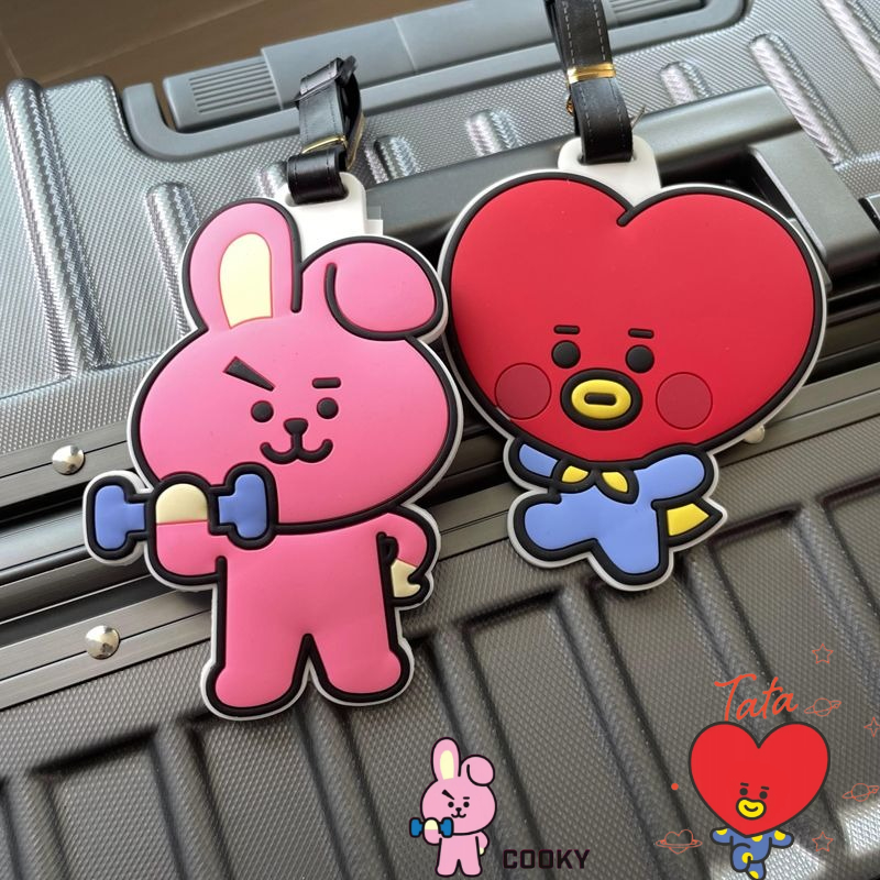 Gantungan kunci kartun BT21 lu - Cosplay Anime Online ulasan dan harga