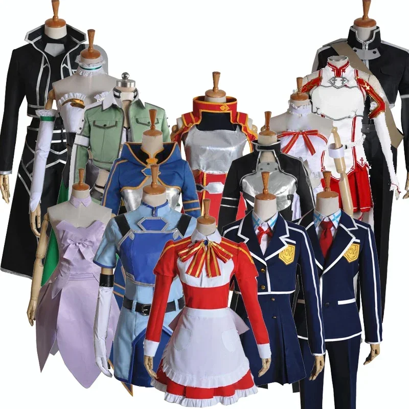 Kostum Cosplay Sword Art Onlin - Cosplay Anime Online ulasan dan harga