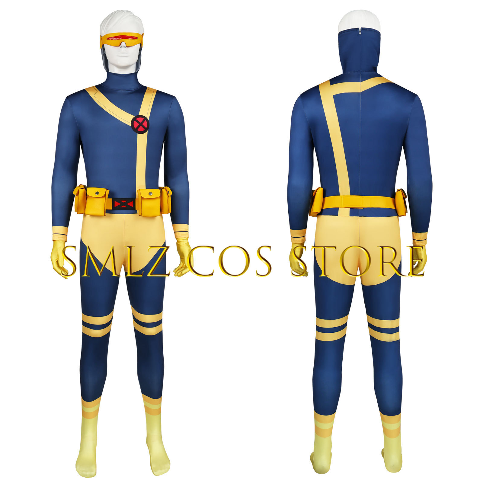 Kostum Cosplay Scott Summers C - Anime Cosplay Bodysuit ulasan dan harga