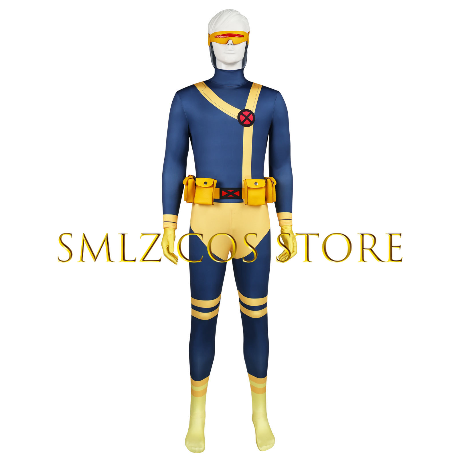 Kostum Cosplay Scott Summers C - Anime Cosplay Bodysuit ulasan dan harga