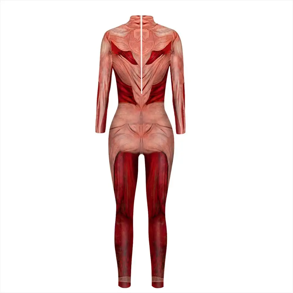 Kostum Wanita Halloween Attack - Anime Cosplay Bodysuit ulasan dan harga