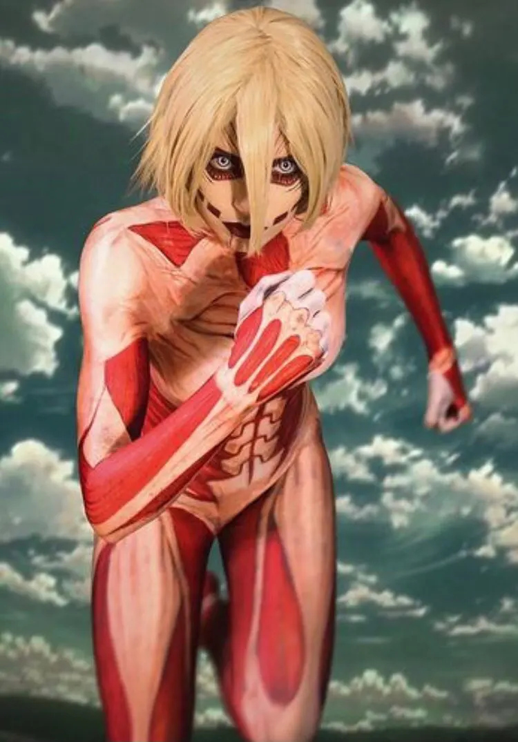 Kostum Wanita Halloween Attack - Anime Cosplay Bodysuit ulasan dan harga