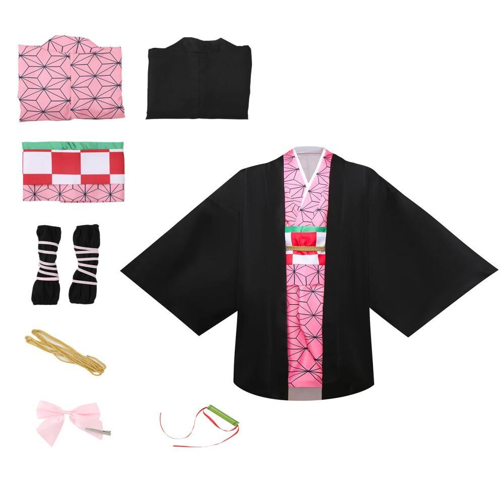 Kostum Cosplay Anime Demon Sla - Anime Cosplay Nezuko ulasan dan harga