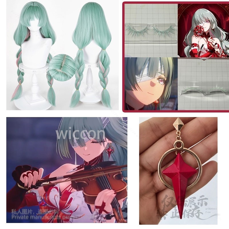 Wig Cosplay Anime Phrolova Ant - Anime Cosplay Wigs ulasan dan harga