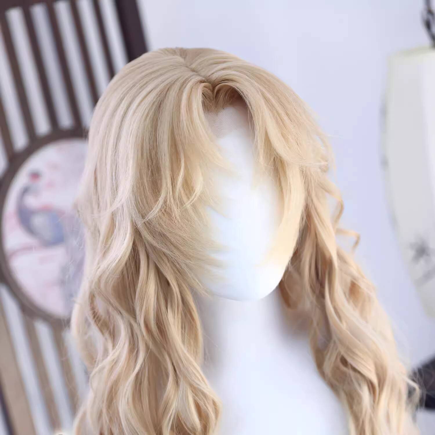 Wig Cosplay Gaya Vermouth Beru - Anime Cosplay Wigs ulasan dan harga