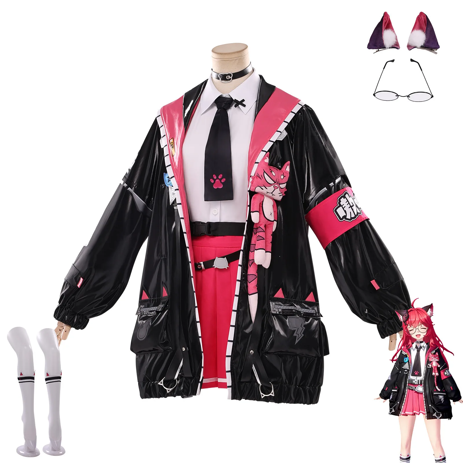 Neverness to Everness Nanally  - Anime Cosplay Wigs ulasan dan harga