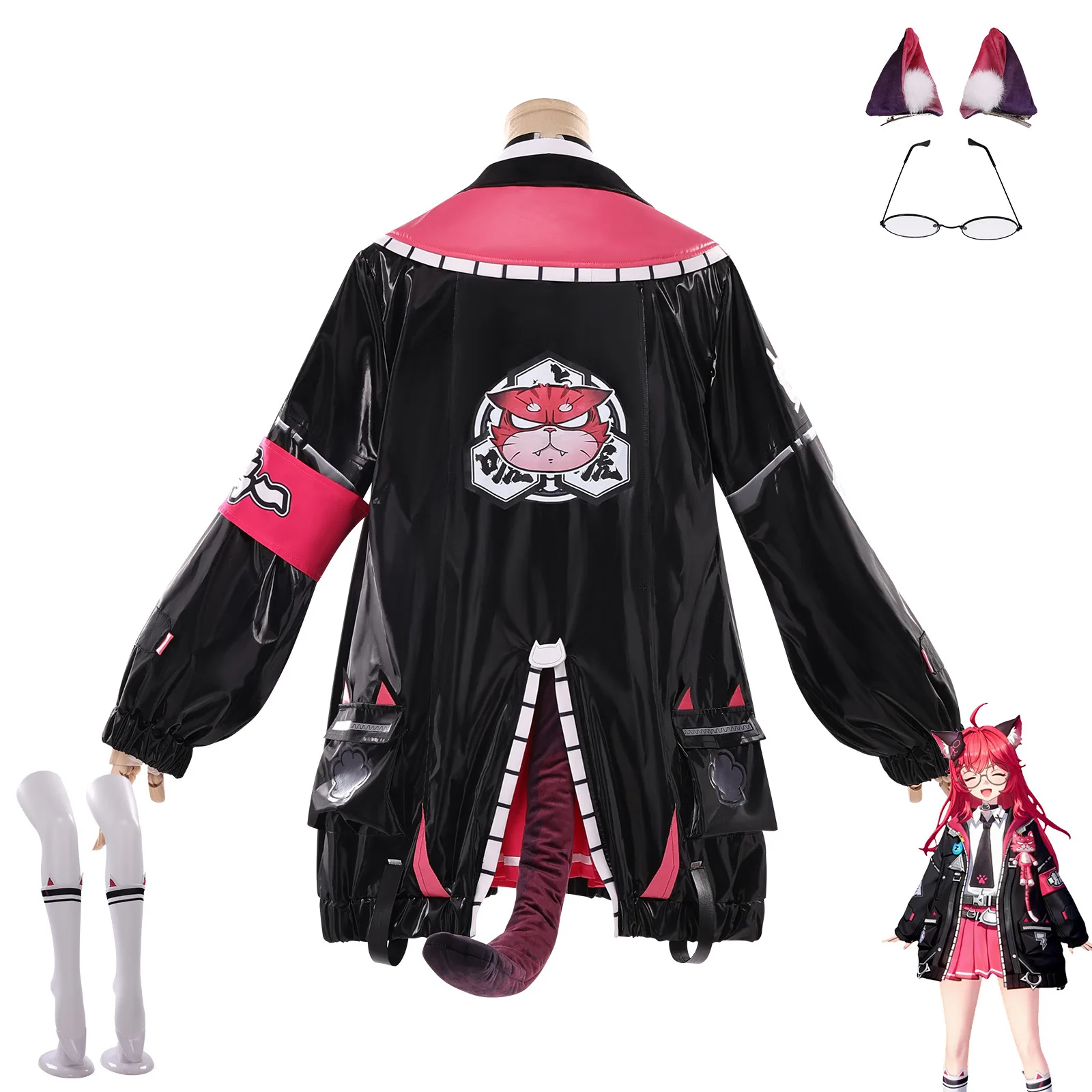Neverness to Everness Nanally  - Anime Cosplay Wigs ulasan dan harga