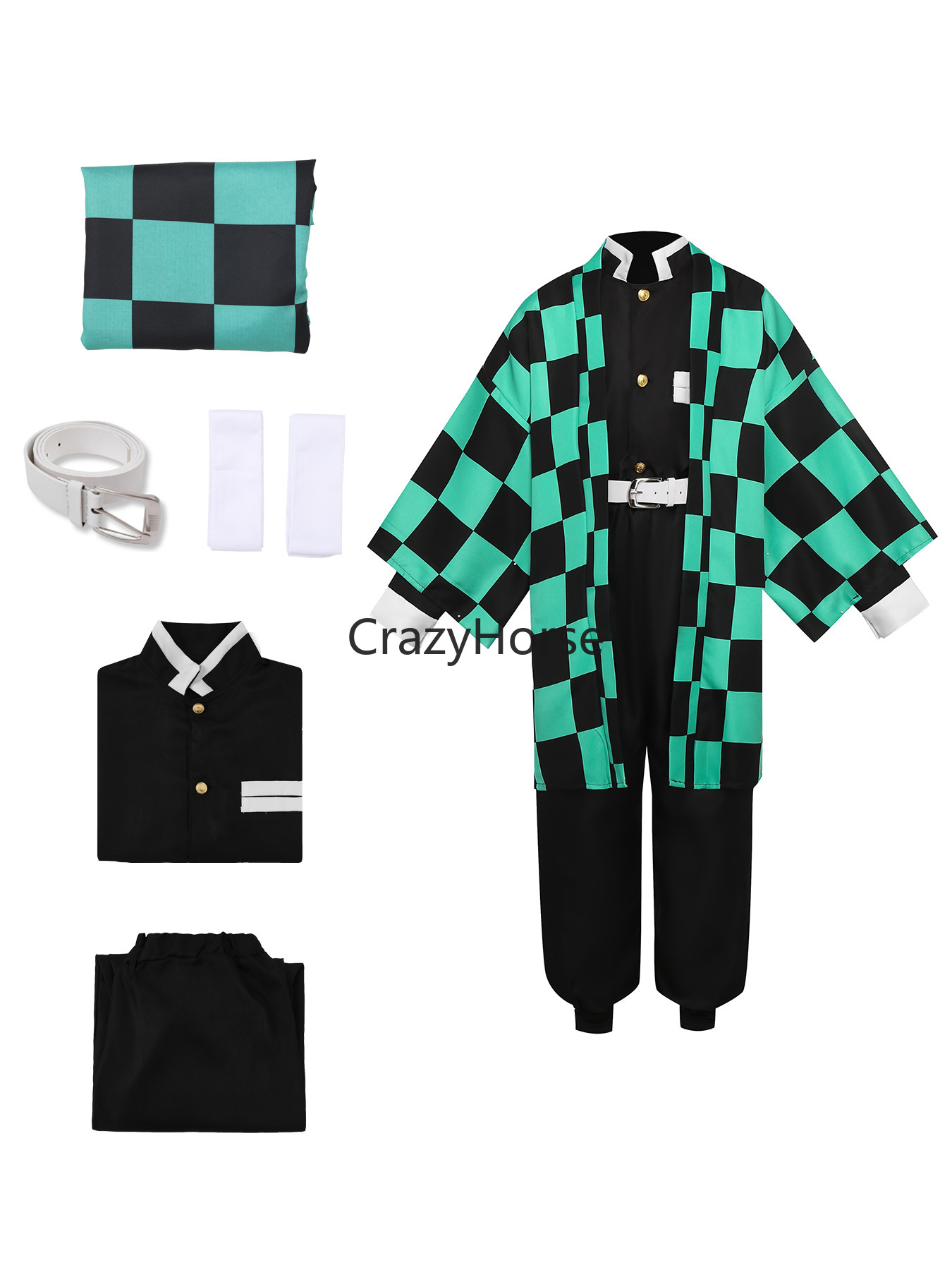 Kostum Cosplay Dewasa Tanjiro  - Anime Cosplay Nezuko ulasan dan harga