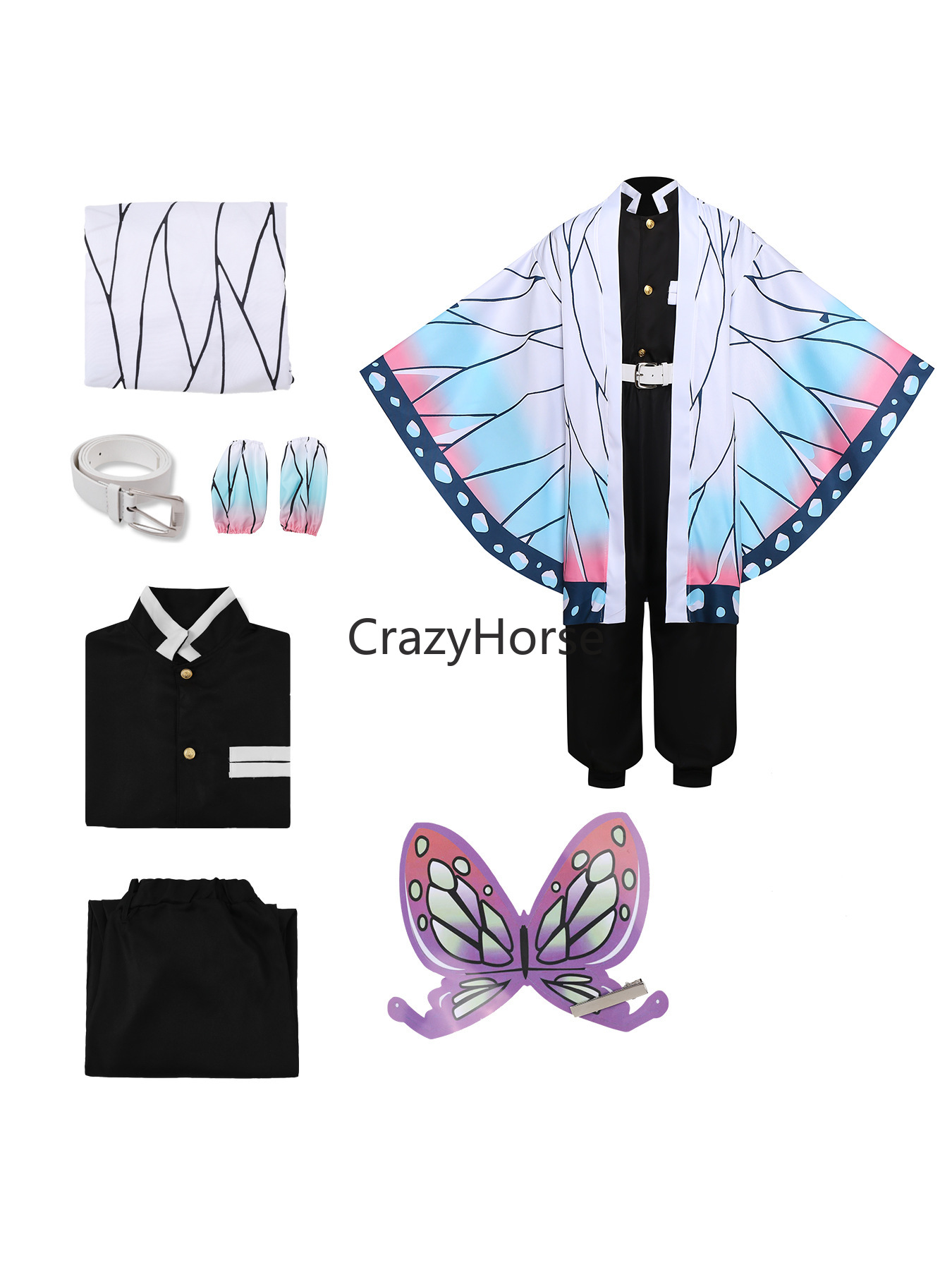 Kostum Cosplay Dewasa Tanjiro  - Anime Cosplay Nezuko ulasan dan harga