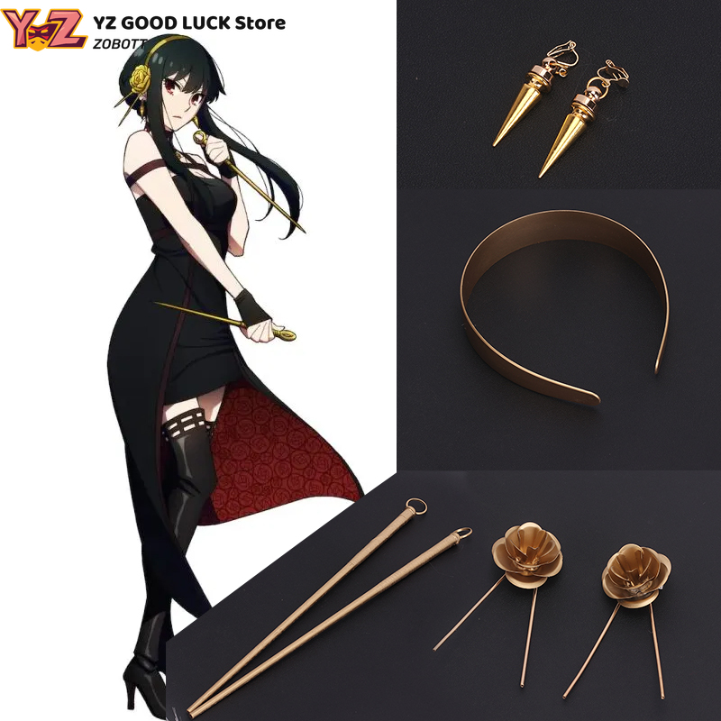 Aksesoris Cosplay Anime Yor Fo - Anime Cosplay Yor ulasan dan harga